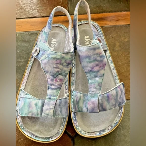 Alegria Ken 298 Womens Platform Sandals Shoes Size 40or US 9 to 9.5 - Picture 3 of 11